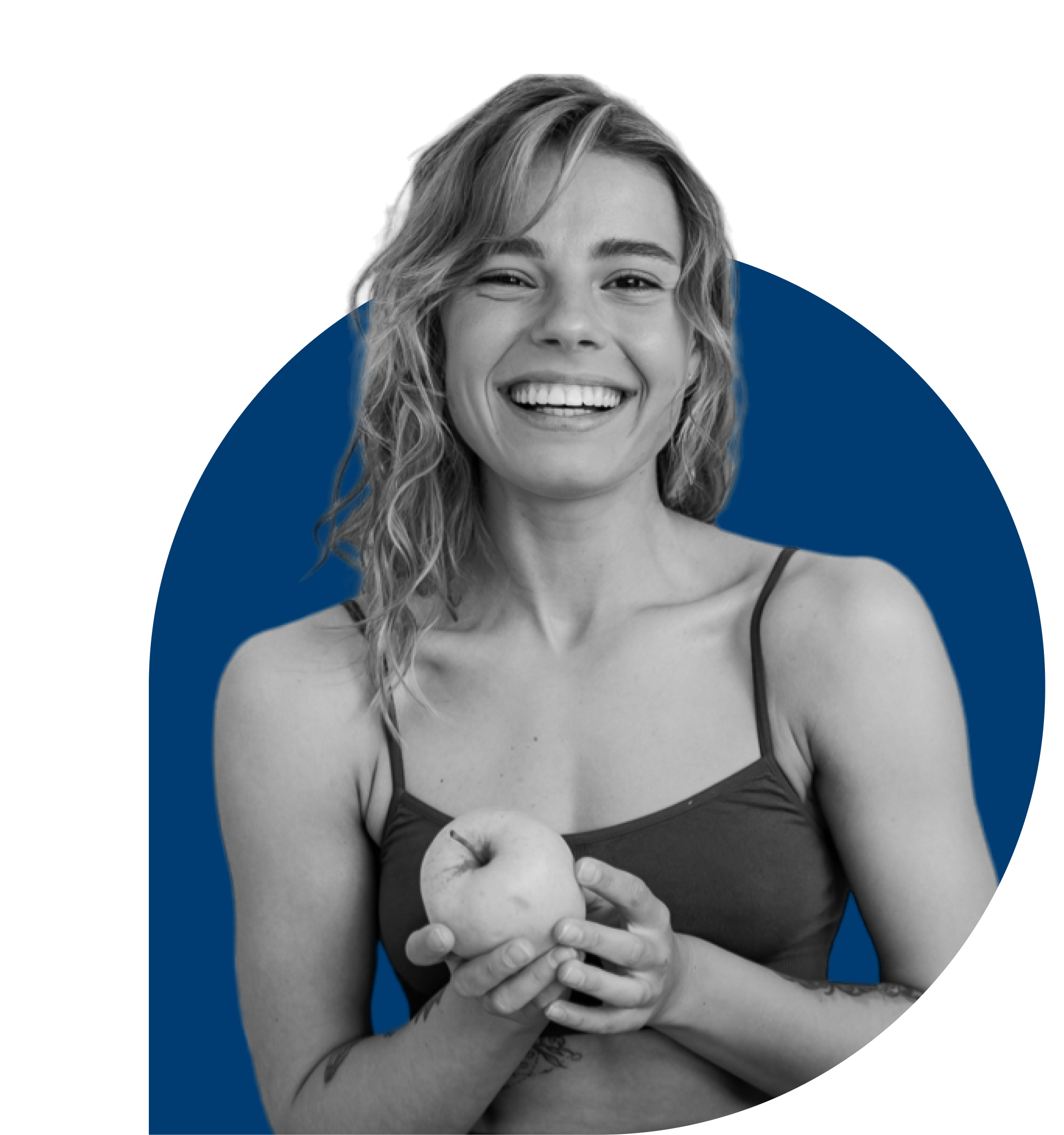Active young woman staying healthy during reproductive years